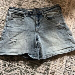 Pilcro and the Letter Press Jean shorts